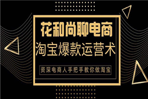 天猫淘宝爆款运营实操技术系列课：资深电商人手把手教你做淘宝（无水印）