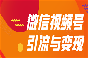 微信视频号全面引流与变现玩法：多种盈利模式月入过万