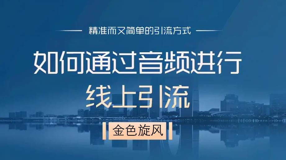 玩转喜马拉雅引流矩阵，每天被动引流100+精准粉技术！