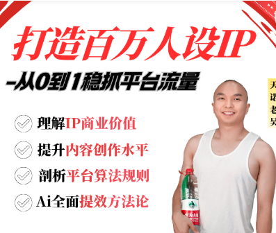 天诺老吴-2025百万人设IP课