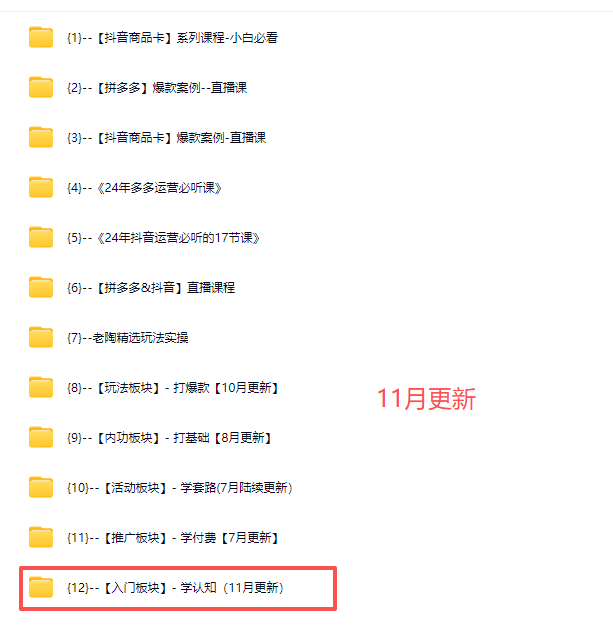 老陶电商拼多多线上SVIP25年11月更新(价值1780元)