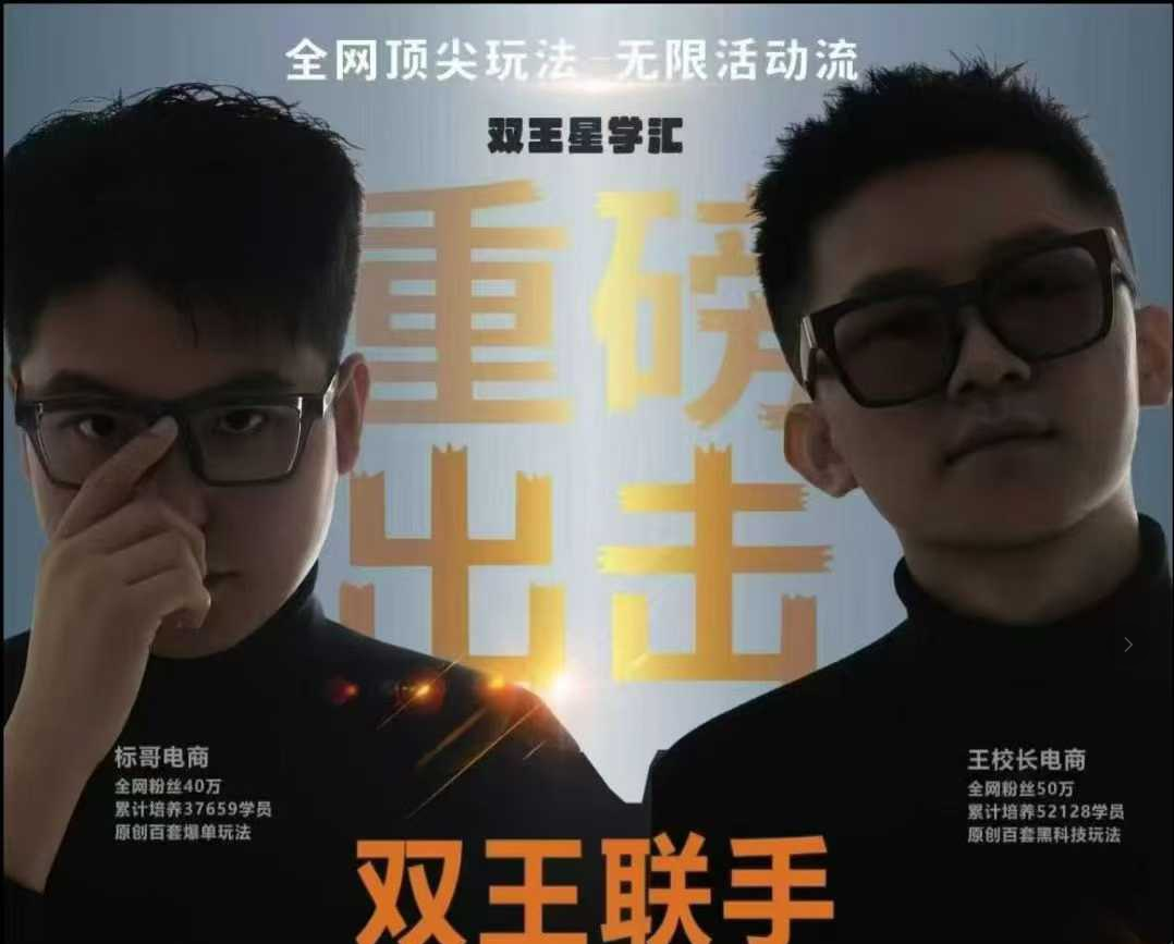 王校长标哥电商-11月28日拼多多无限活动流